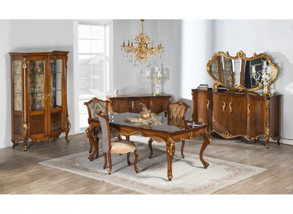 Shah Dining Walnut Yemek Odası – Köseoğlu Mobilya